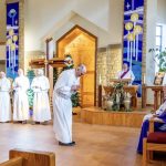 Six Candidates for Permanent Deacon Formally Installed as Acolytes on 3 December 2023 at St. Pius X Church in Billings.